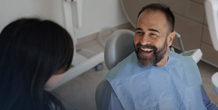 general dentist in florence working with a patient