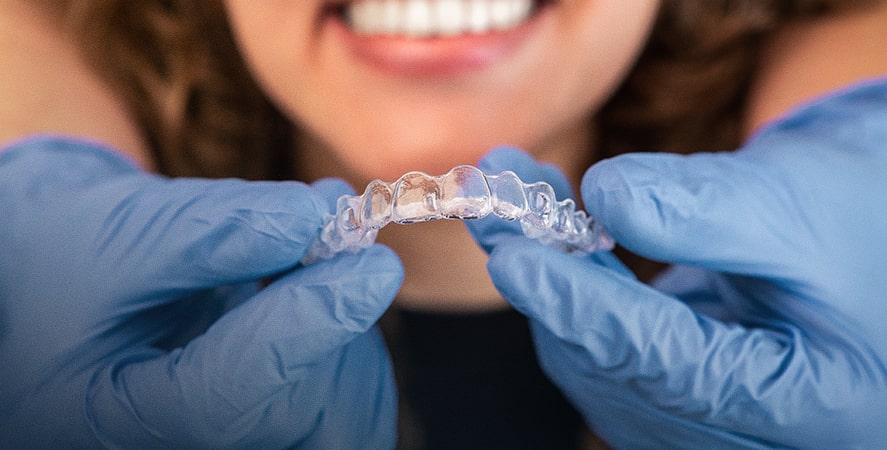 patient receiving orthodontic services in florence