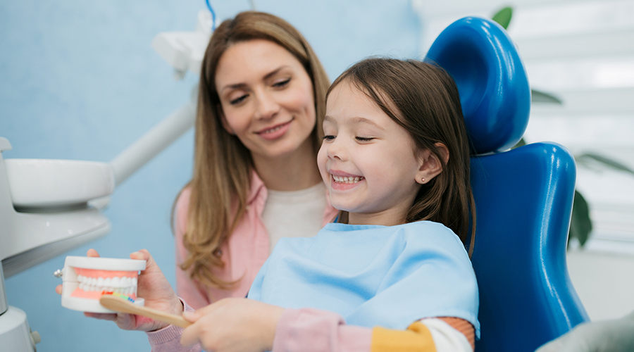 patients visiting our family dentist in northern kentucky